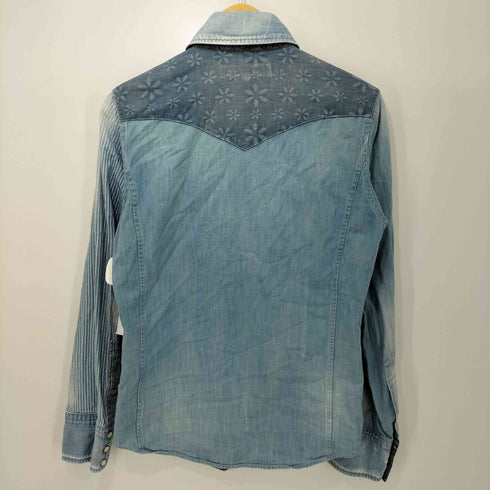 アユイテ AYUITE 00s Y2K archive 切替 デニム ウエスタンシャツ メンズ