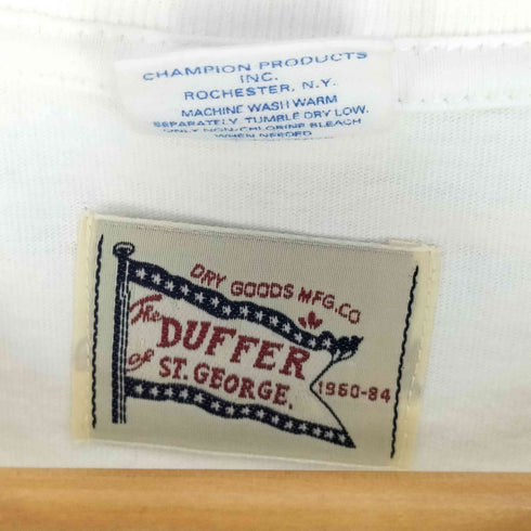ザダファーオブセントジョージ The DUFFER of ST.GEORGE ポケット Tシャツ メンズ import:L