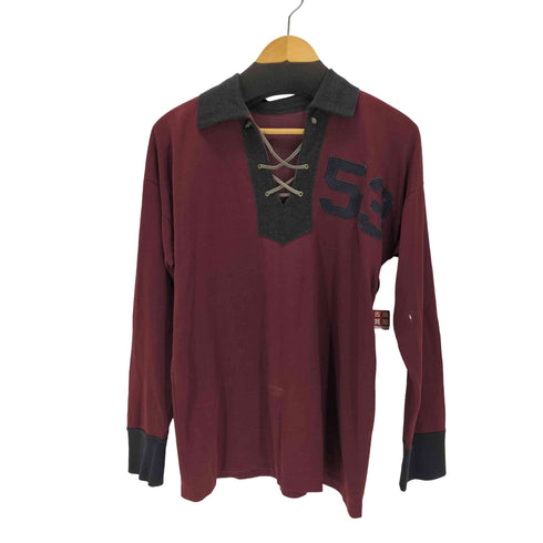 チャンピオン Champion 60s USA製 スキッパー ナンバリングゲームシャツ メンズ JPN:M