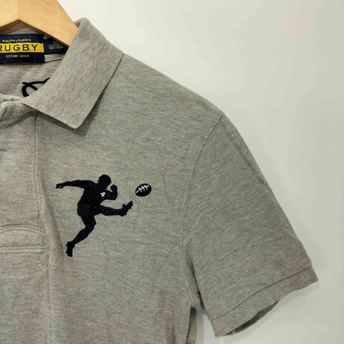 ラグビーラルフローレン Rugby Ralph Lauren ラガーマン 刺繍 ポロシャツ メンズ import:XS