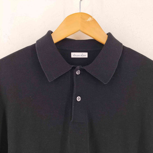 スティーブンアラン Steven Alan 24SS ハイツイスト ショートスリーブ ポロシャツ メンズ import:L