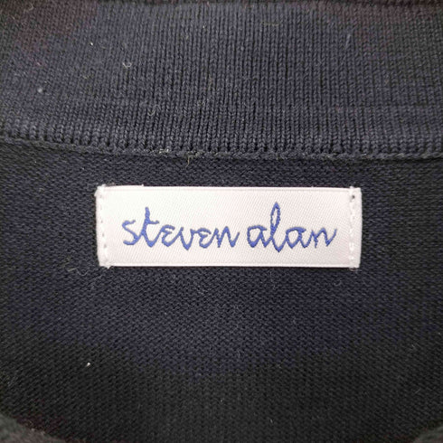 スティーブンアラン Steven Alan 24SS ハイツイスト ショートスリーブ ポロシャツ メンズ import:L