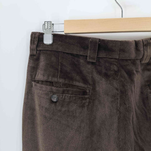 HENRY GRETHEL 2タックコーデュロイストレートパンツ メンズ 32