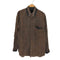 TEGER 比翼ボタン デザインL/S シルクシャツ メンズ JPN:L