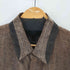 TEGER 比翼ボタン デザインL/S シルクシャツ メンズ JPN:L