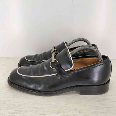 エンポリオアルマーニ EMPORIO ARMANI イタリア製 ホースビット レザーローファー メンズ