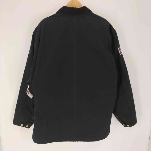 カーハート Carhartt 00S メキシコ製 ロゴワッペン 企業ロゴ刺繍 裏地ブランケット DUCK CHORE COAT タックチョアコート メンズ import:XL