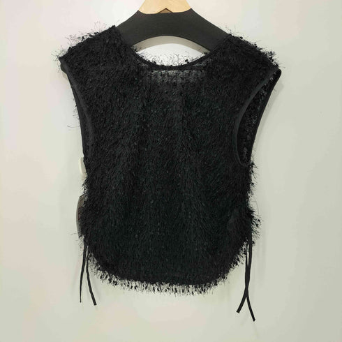 レイビームス Ray BEAMS 24SS フリンジ 2Way ノースリーブ トップス レディース