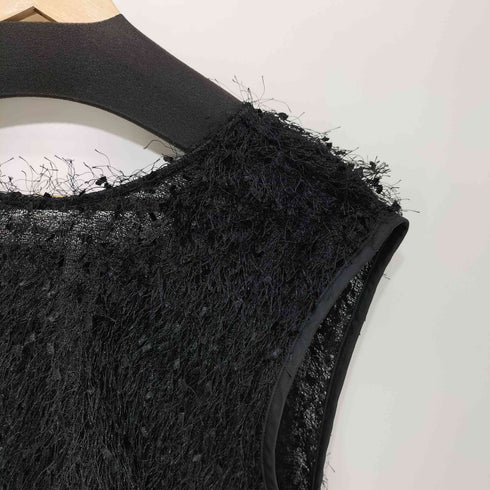 レイビームス Ray BEAMS 24SS フリンジ 2Way ノースリーブ トップス レディース