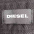 ディーゼル DIESEL フロントジップ ダメージ加工 ブラックデニム ミニスカート レディース 26