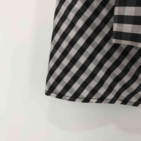 カロリナグレイサー CAROLINA GLASER 25SS ギンガムチェック ブルゾン レディース