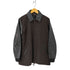 ラッドミュージシャン LAD MUSICIAN STADIUM JUMPER MIDDLE ウール レザー コーチスタジャン メンズ 16