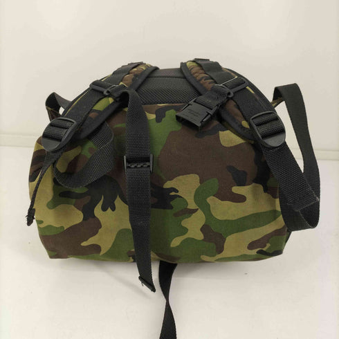 マンハッタンポーテージ Manhattan Portage ロゴパッチ カモ柄 マルチポケット バックパック リュック メンズ