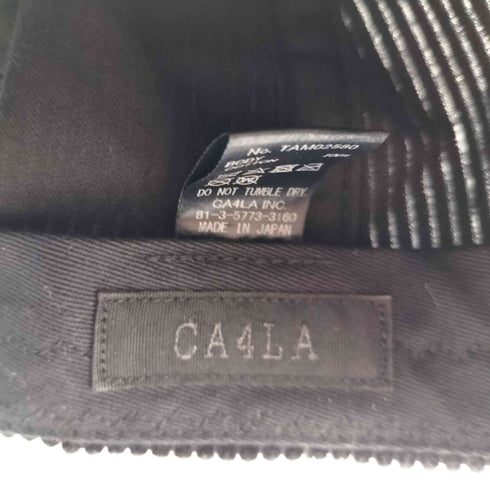 カシラ CA4LA 23AW コーデュロイ ワッペン REPAIR CAP リペアキャップ メンズ ONE SIZE