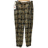 KOLOS PARIS OPTI ジップ ステッチ デザイン チェック パンツ EURO VINTAGE メンズ 42
