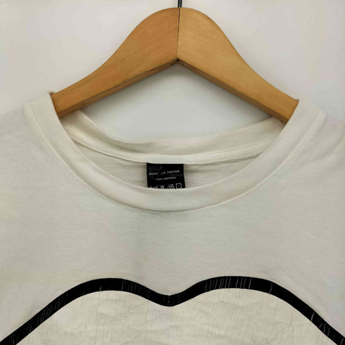 N NUMBER 12AW カート期 復刻デザイン ストーンズ クラック プリント S/S クルーネック Tシャツ メンズ JPN:3