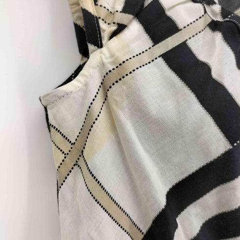 バーバリーブルーレーベル BURBERRY BLUE LABEL メガチェック ノースリーブ チュニック レディース FR:36