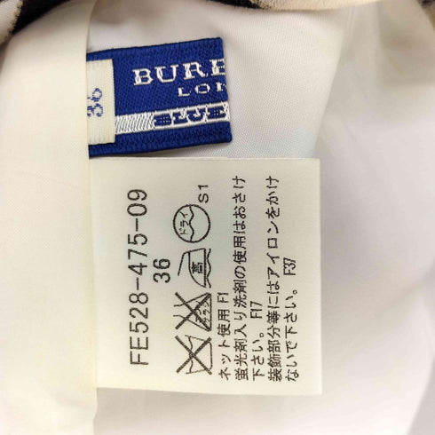 バーバリーブルーレーベル BURBERRY BLUE LABEL メガチェック ノースリーブ チュニック レディース FR:36