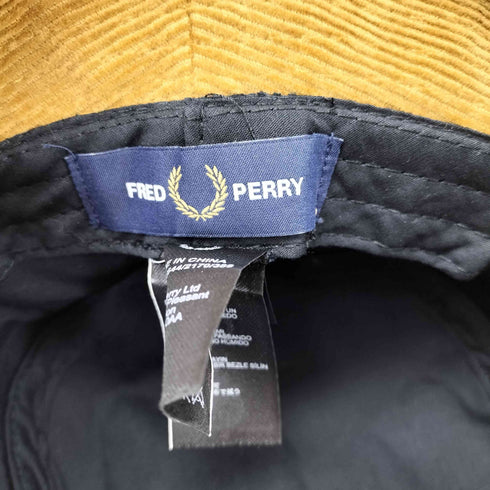 フレッドペリー FRED PERRY Arch Branded Cord Bucket Hat メンズ