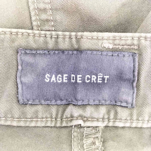 サージュデクレ SAGE DE CRET DEPOSE コットンカーゴパンツ 裾ドローコード メンズ JPN:M
