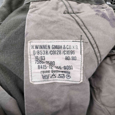 フルギ H. Winnen GMBH & CO. KG ドイツ軍 モールススキンカーゴパンツ メンズ