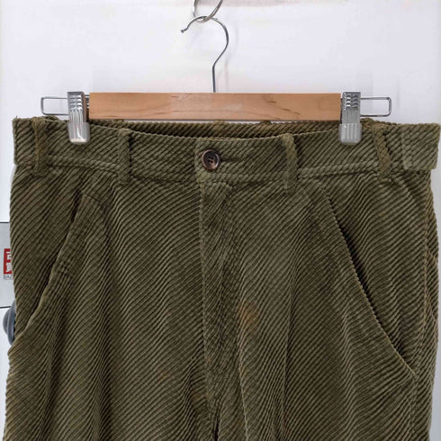 コムデギャルソンオムプラスエバーグリーン COMME des GARCONS HOMME PLUS EVER GREEN AD2006 06AW バイアス期 復刻 サイドアジャスターベルト コーデュロイ パンツ メンズ SS