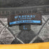 バーバリーブルーレーベル BURBERRY BLUE LABEL V-neck Cotton Argyle Knit Sweater ホース ロゴ 刺繍 Vネック ローゲージ コットン アーガイル ニット セーター レディース import:L