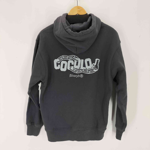 ココロブランド COCOLO BLAND ロゴプリントプルオーバーパーカー メンズ JPN:L