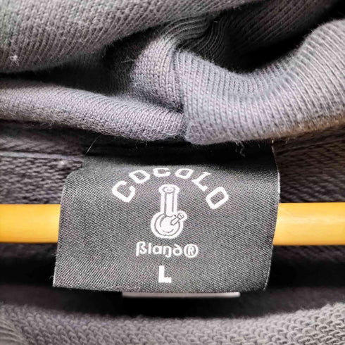 ココロブランド COCOLO BLAND ロゴプリントプルオーバーパーカー メンズ JPN:L