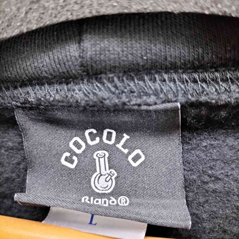 ココロブランド COCOLO BLAND ロゴプリントプルオーバーパーカー メンズ JPN:L
