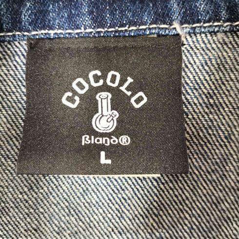 ココロブランド COCOLO BLAND WARP LOGO DENIM COVERALLS メンズ JPN:L