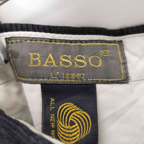 BASSO チェックパンツ メンズ