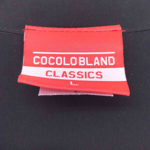 ココロブランド COCOLO BLAND S/S オープンカラー バックプリント ボウリングシャツ メンズ JPN:L
