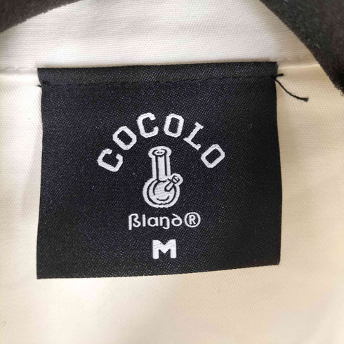 ココロブランド COCOLO BLAND S/S オープンカラー バックプリント ボウリングシャツ メンズ JPN:M