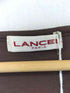 ランセル LANCEL PARIS フリルデザイン Vネック カットソー Tシャツ レディース 40