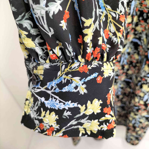 Tres Parisien 総柄 シャツワンピース レディース JPN:M