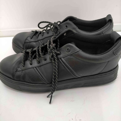 エンポリオアルマーニ EMPORIO ARMANI TRAVEL ESSENTIAL PACKBLE FOR THE URBAN TRAVELLER レザー スニーカー メンズ EUR:43