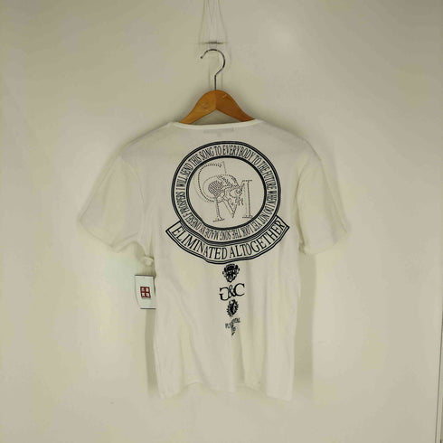 インザアティック In The Attic y2k ラインストーン 両面プリント クルーネックTシャツ メンズ import:L