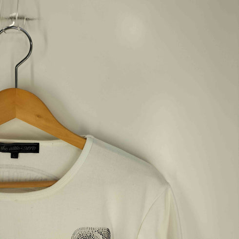 インザアティック In The Attic y2k ラインストーン 両面プリント クルーネックTシャツ メンズ import:L