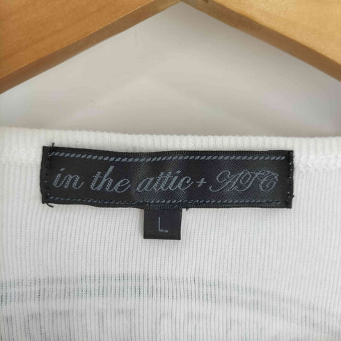 インザアティック In The Attic y2k ラインストーン 両面プリント クルーネックTシャツ メンズ import:L