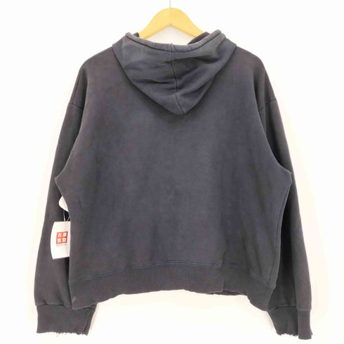 FINESSE 90s フロントロゴプリント スターロゴ プルオーバーパーカー 短丈 メンズ JPN:M