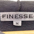 FINESSE 90s フロントロゴプリント スターロゴ プルオーバーパーカー 短丈 メンズ JPN:M