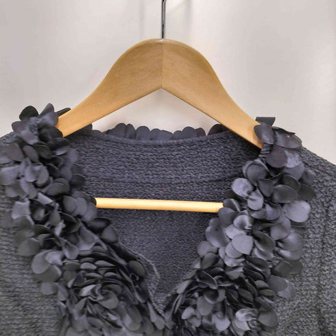 NOKO PLEATS ノーカラー プリーツジャケット レディース 38