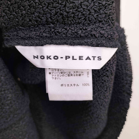 NOKO PLEATS ノーカラー プリーツジャケット レディース 38