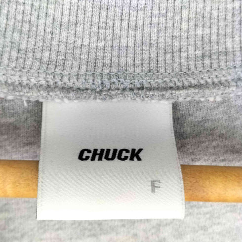 CHUCK ハイネック トラックジャケット ダブルジップ レディース FREE