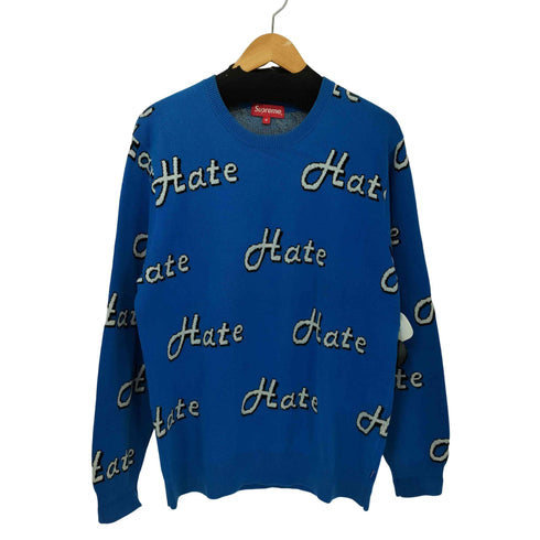 シュプリーム Supreme 13AW Hate Sweater メンズ JPN:M