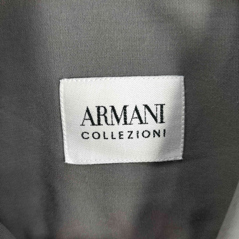 アルマーニコレツィオーニ ARMANI COLLEZIONI コットン 比翼シャツ メンズ 16/41