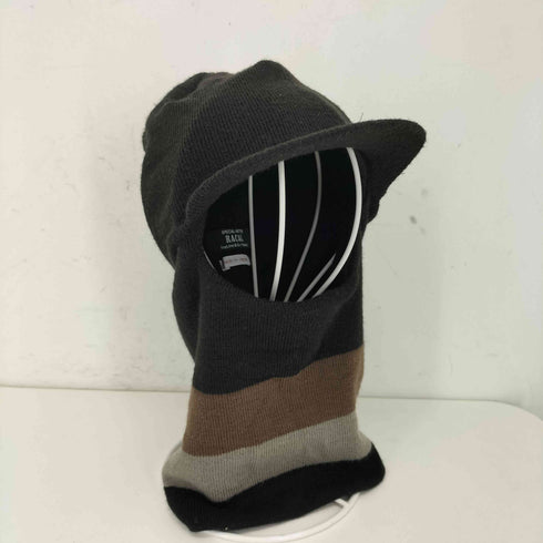 ラカル RACAL Soft Knit Balaclava Cap 2way つば付き ニットキャップ メンズ
