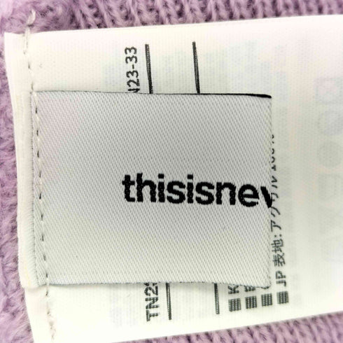 ディスイズネバーザット thisisneverthat ヤシの木柄 ニットキャップ メンズ