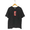 ザブラックアイパッチ THE BLACK EYE PATCH HANDLE WITH CARE 取扱注意 両面プリント S/S クルーネック Tシャツ メンズ JPN:L